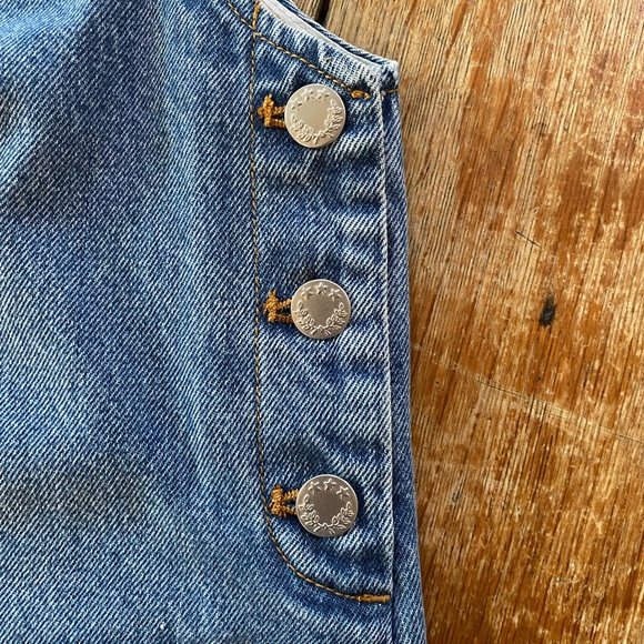 NWT Alex Mill Blue Denim Shift Dress - Picture 7 of 8